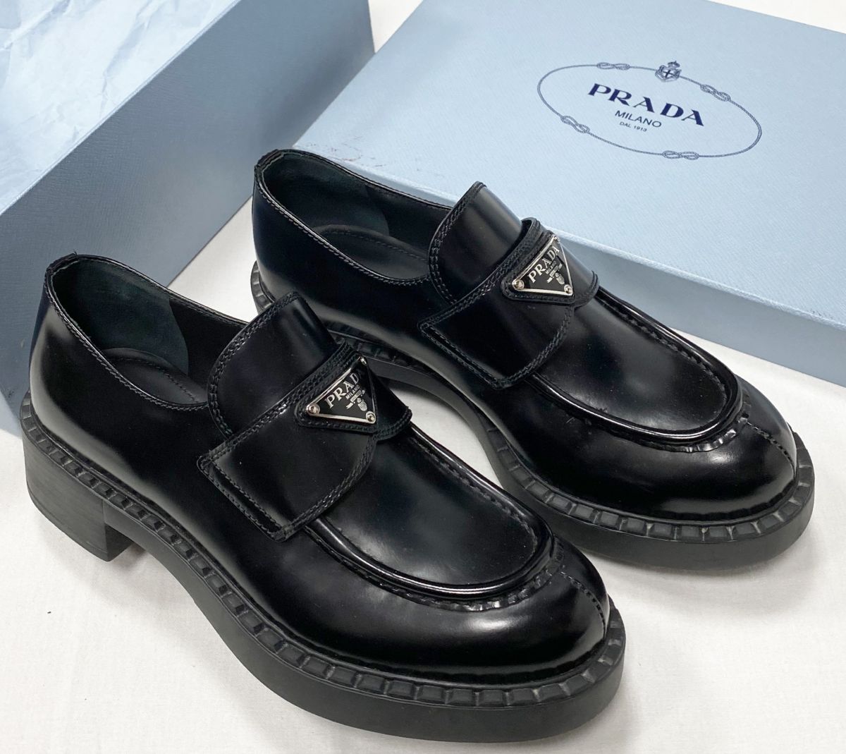 Ботинки Prada размер 37 цена 46 965 руб 