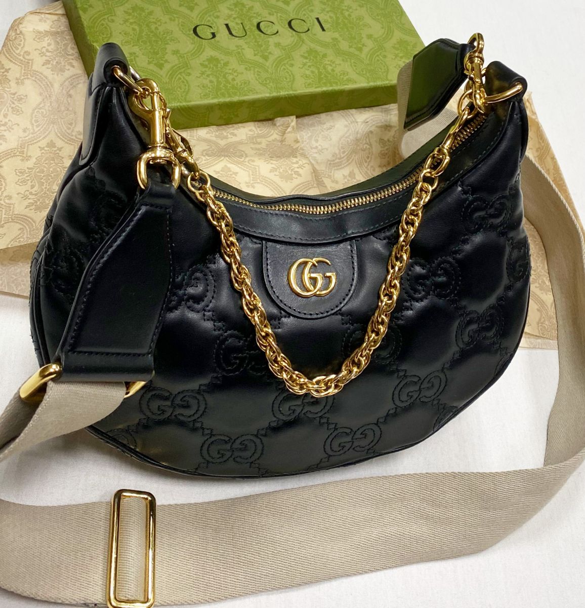 Сумка Gucci размер 25/15 цена 51 661 руб