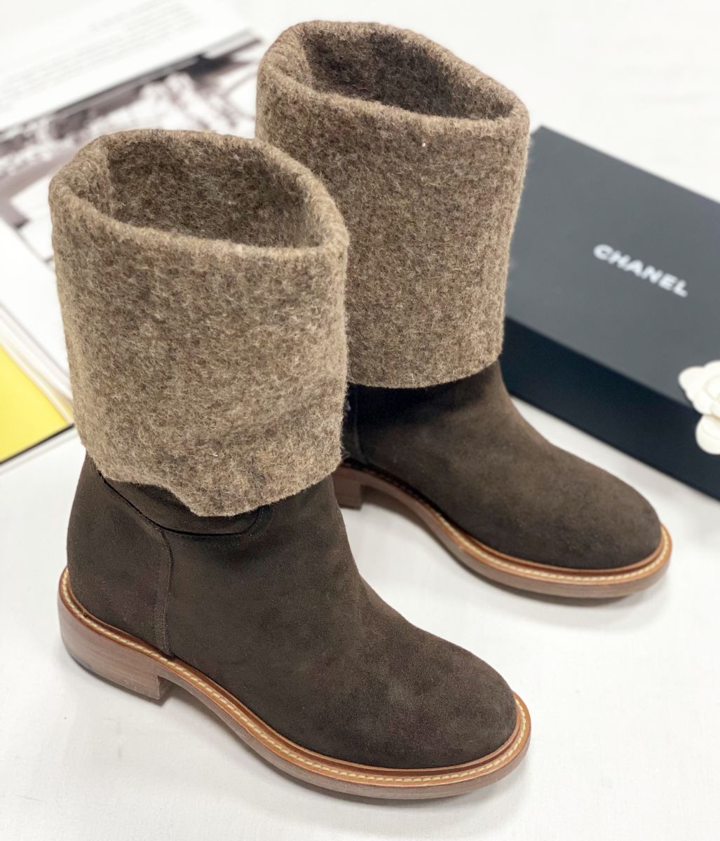 Сапоги Chanel размер 38.5 цена 23 078 руб 