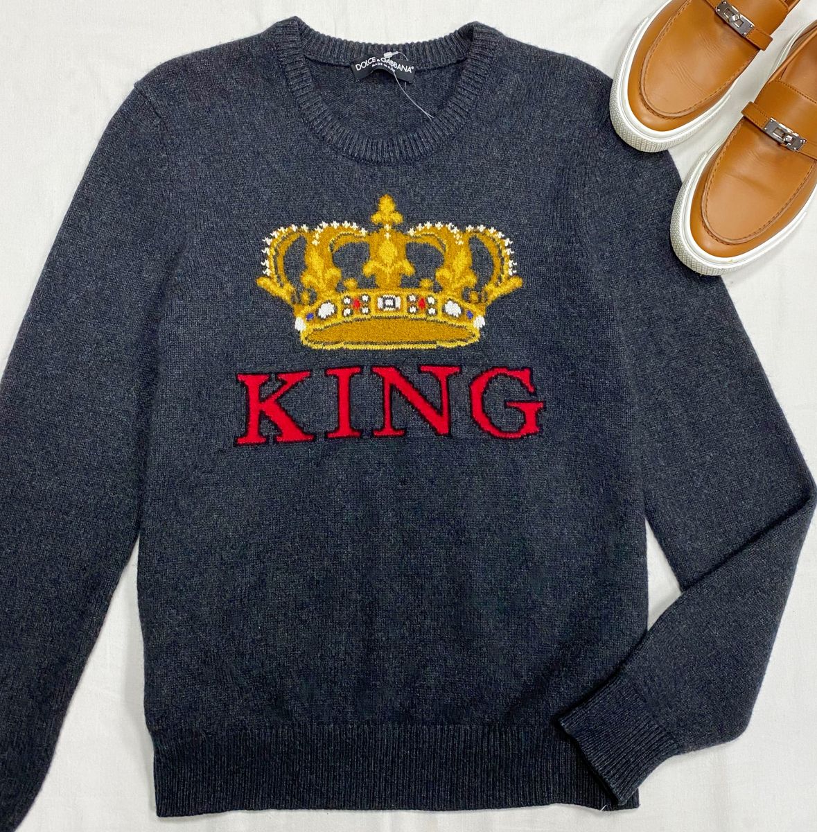 Джемпер / кашемир / Dolce Gabbana размер 48 цена 23 483 руб