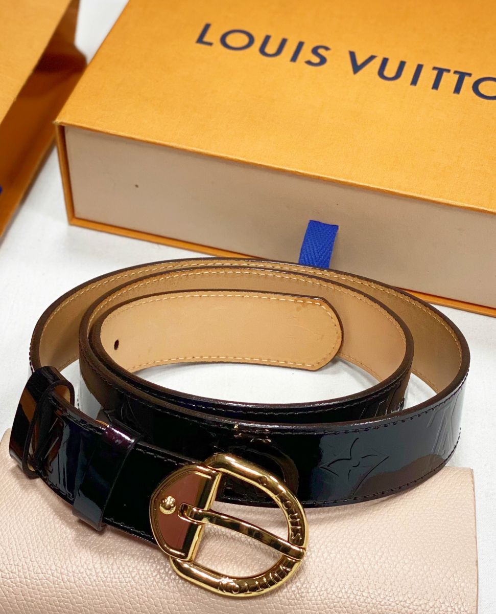 Ремень Louis Vuitton размер 90/36 цена 15 655 руб
