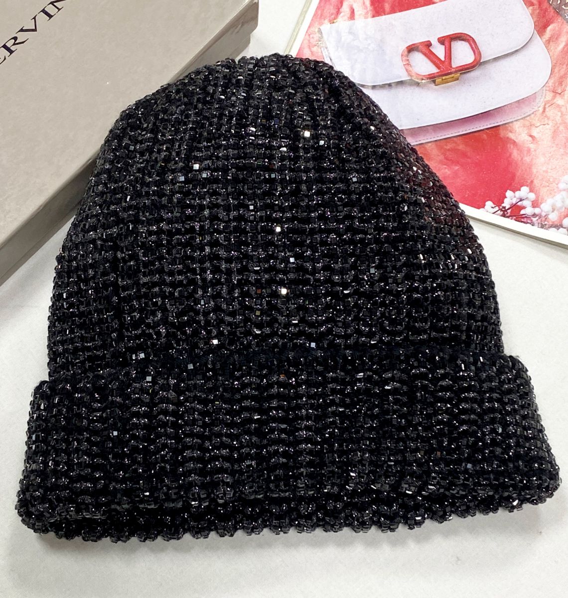 Шапка /камни/ Ermanno Scervino цена 15 655 руб