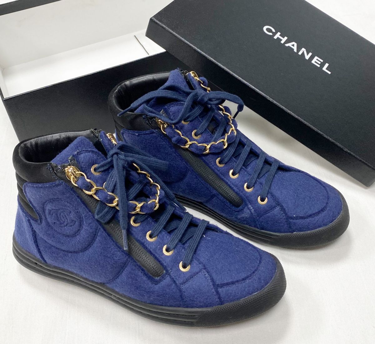 Кеды Chanel размер 38.5 цена 23 483 руб