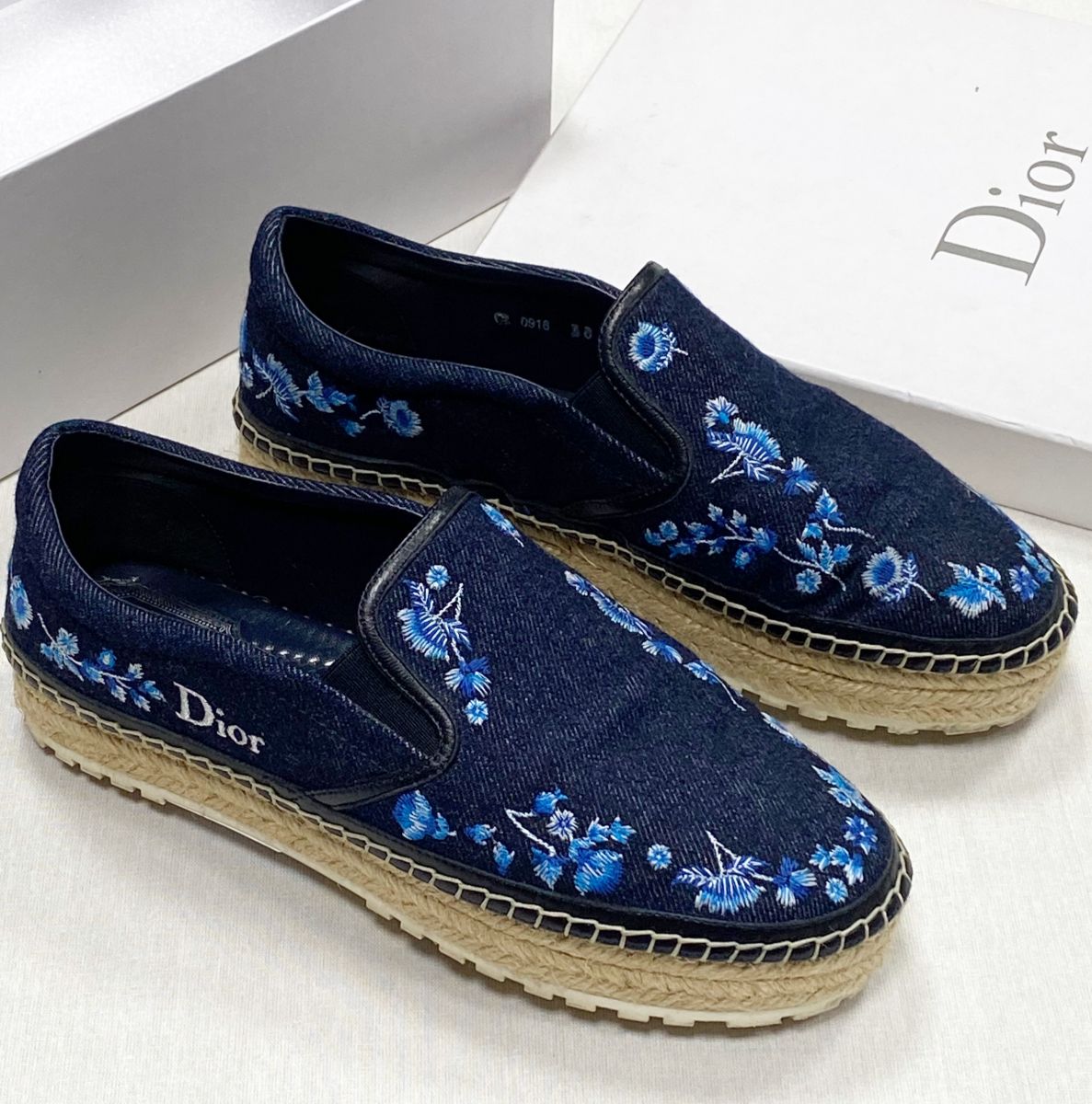 Эспадрильи Christian Dior размер 38 цена 15 655 руб