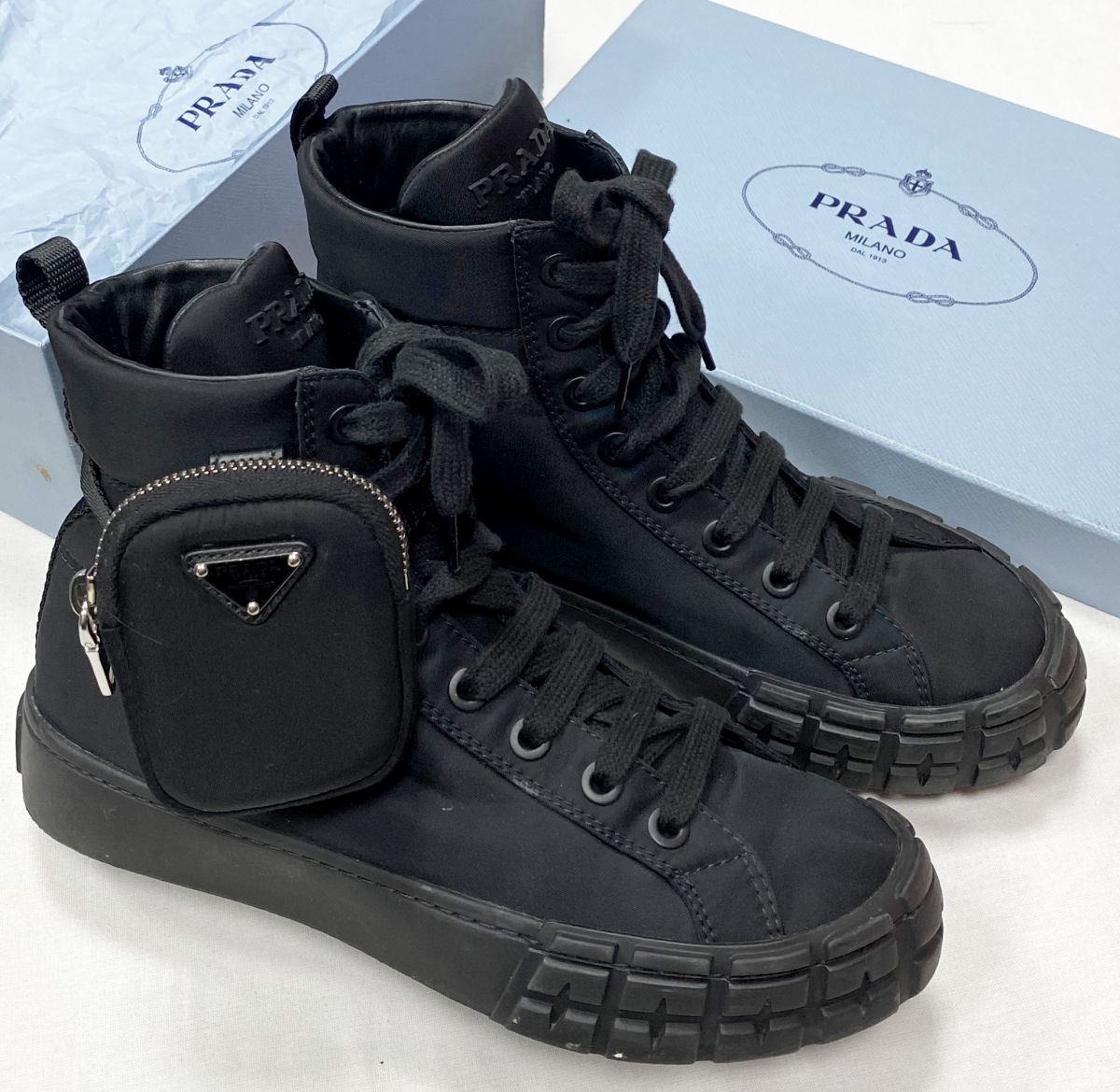 Кеды Prada размер 38.5 цена 23 483 руб