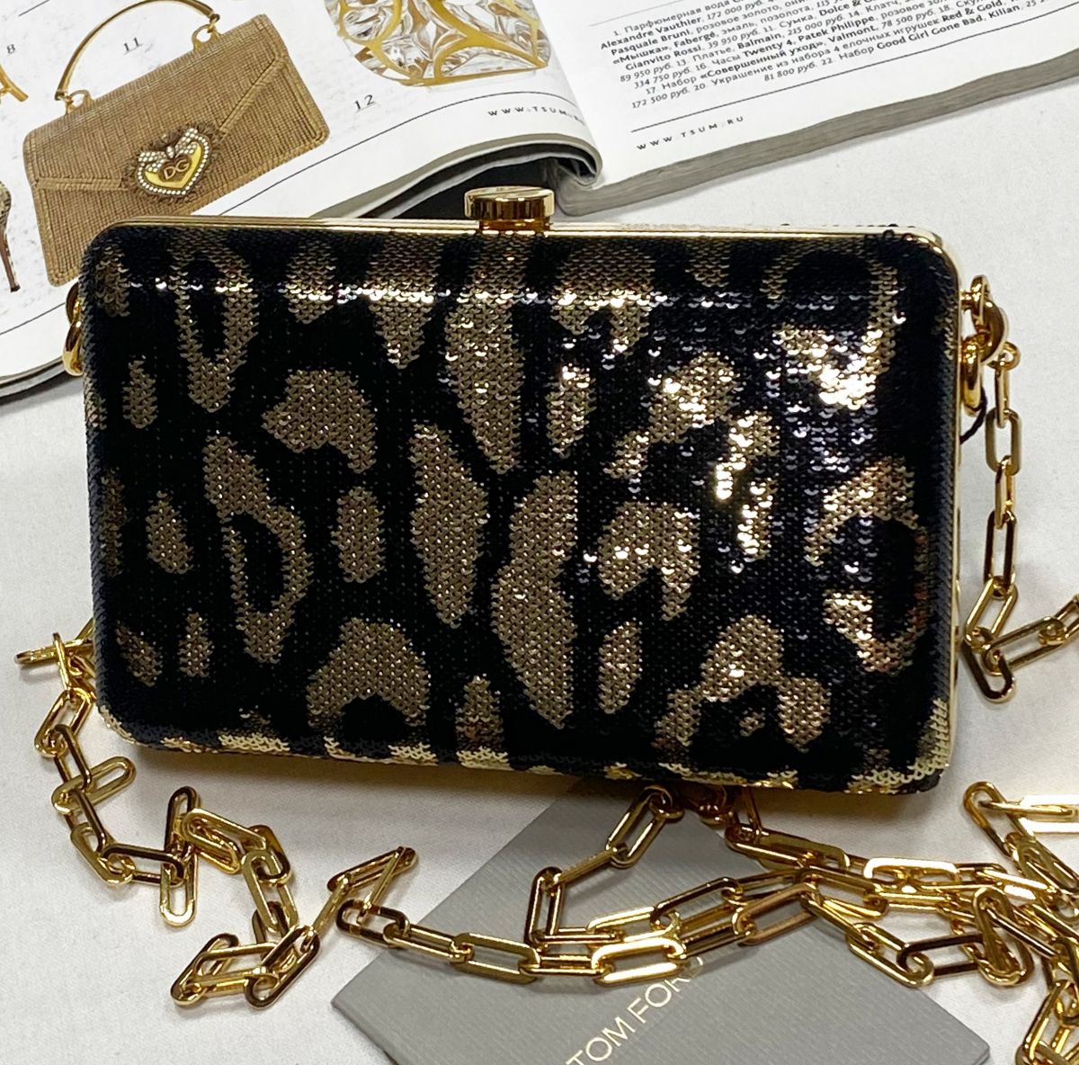 Сумочка Tom Ford размер 15/10 цена 54 793 руб
