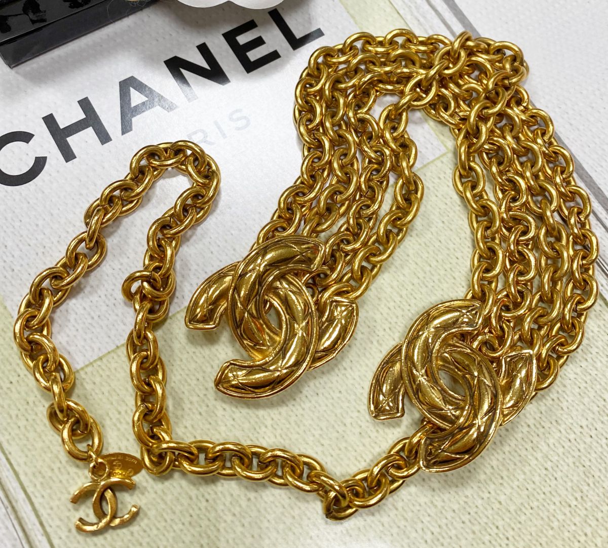 Пояс / винтаж / Chanel цена 140 895 руб