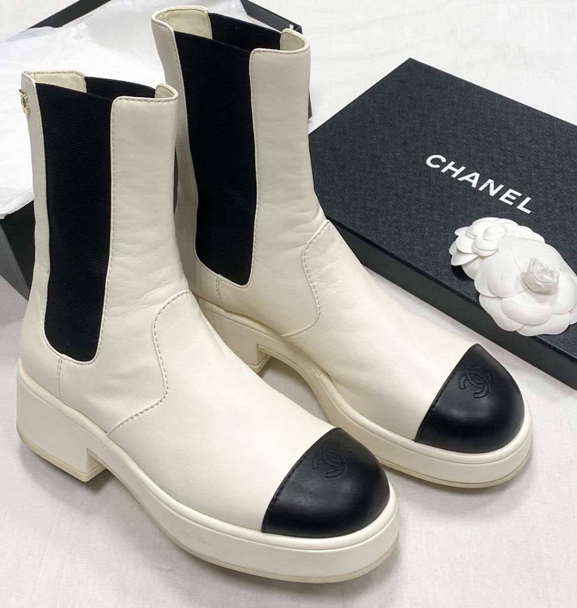 Ботинки Chanel размер 39 цена 109 585 руб