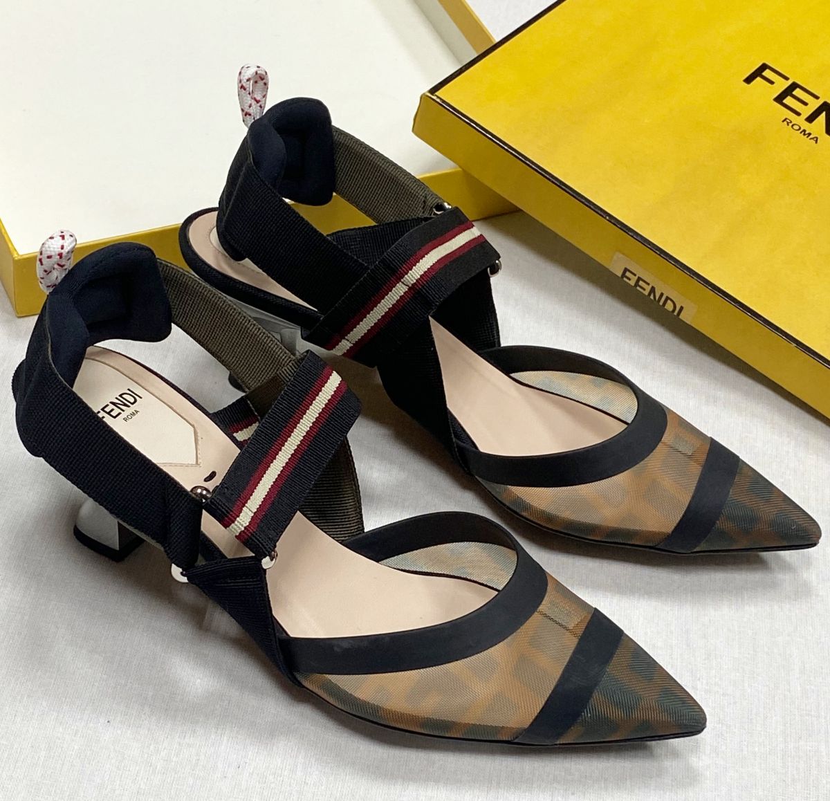 Босоножки Fendi размер 37 цена 39 138 руб