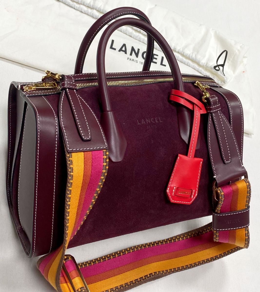 Сумка Lancel размер 30/20 цена 78 275 руб