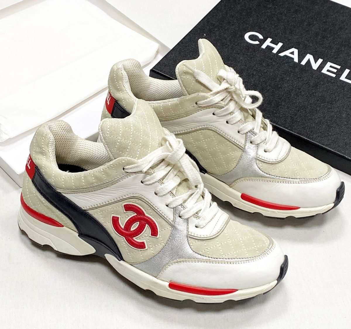 Кроссовки Chanel размер 39 цена 31 310 руб 