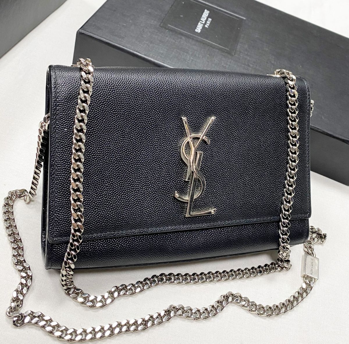 Сумочка Saint Laurent размер 20/13 цена 46 965 руб