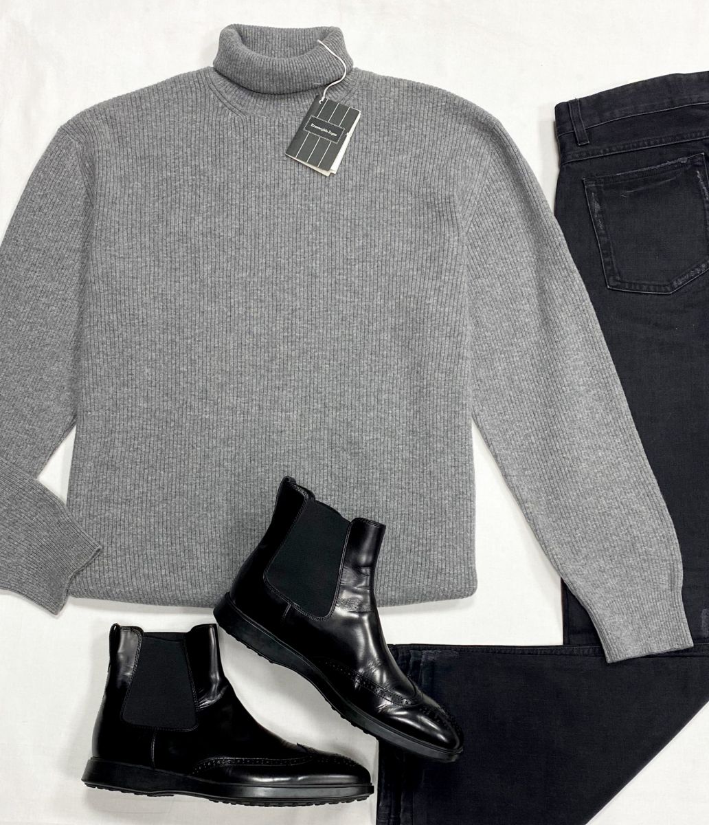 #mechtamen Свитер Zegna размер 58 цена 10 959 руб/ с биркой/ Джинсы Dolce Gabbana размер 48 цена 9 393 рубБотинки Tod’s размер 42 цена 12 524 руб