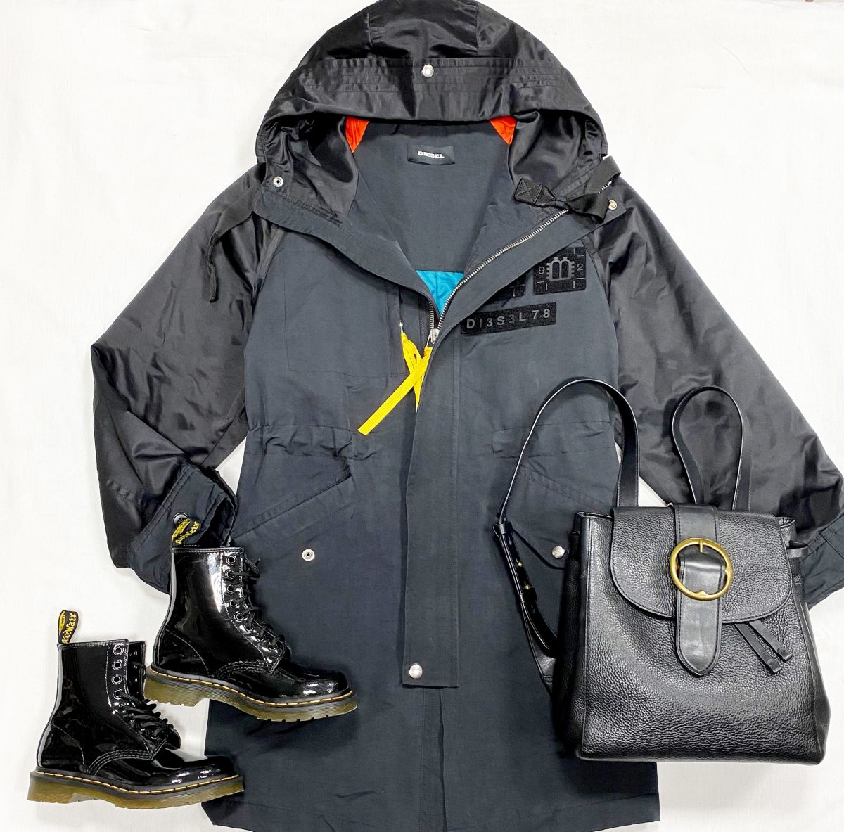 Парка Diesel размер XS цена 9 231 руб
Ботинки Dr Martens размер 36 цена 7 693 руб
Рюкзак Ralpn Lauren 