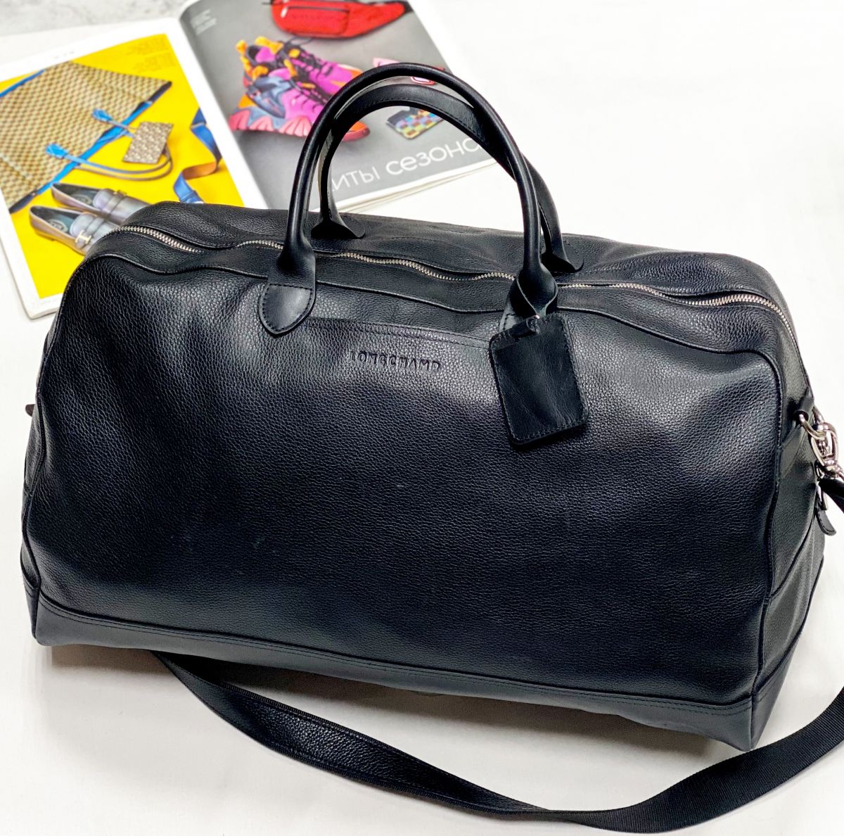 Сумка Longchamp размер 45/25 цена 31 310 руб
