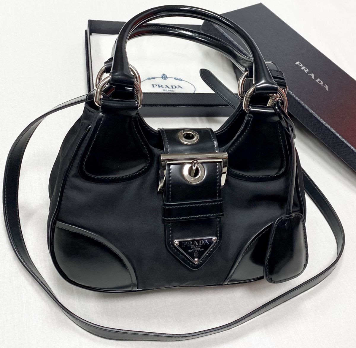 Сумочка Prada размер 25/15 цена 62 620 руб